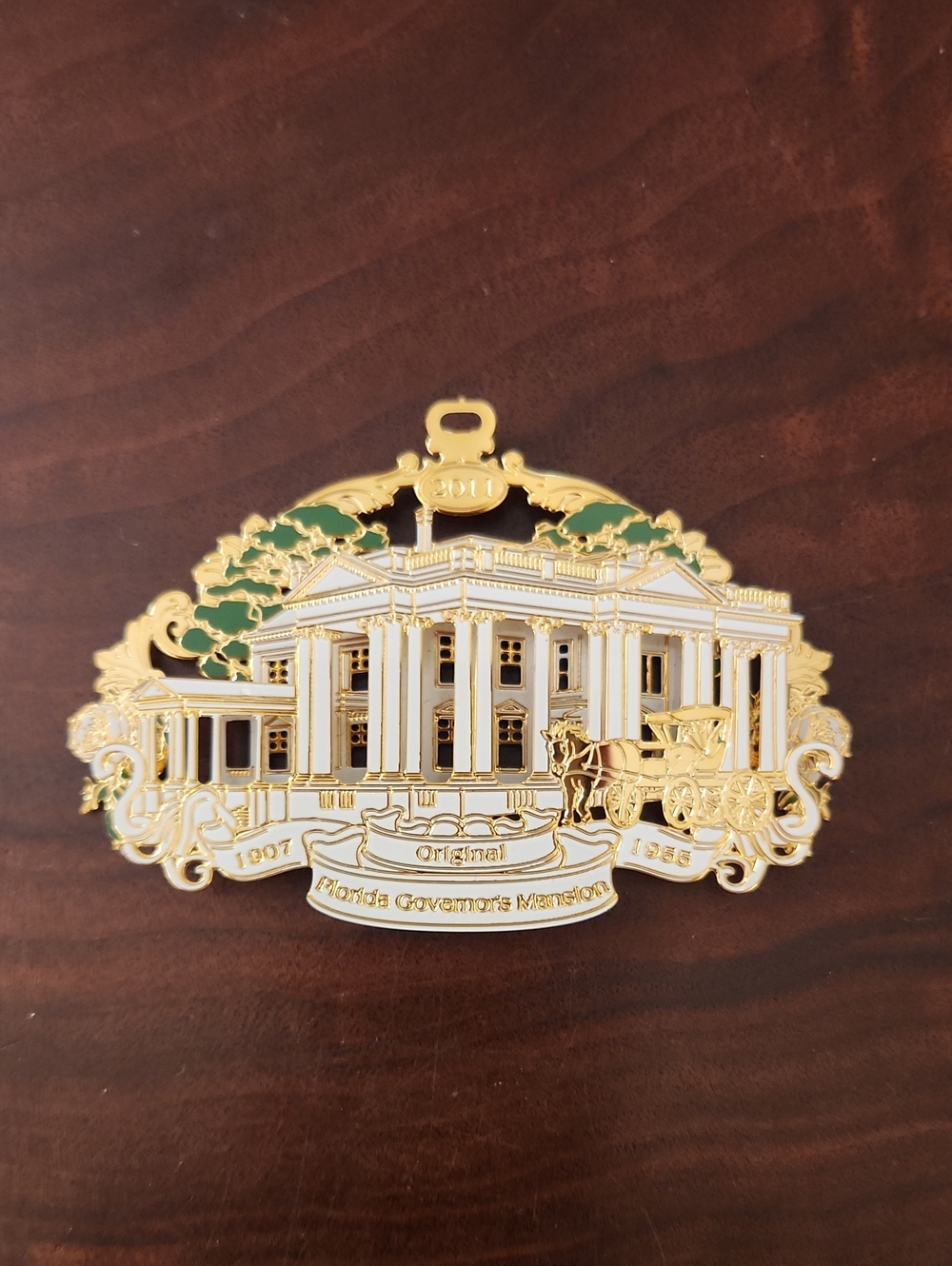 2011 Florida Governor's Mansion Christmas Ornament